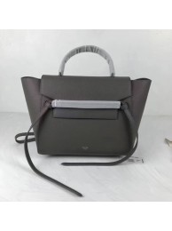 Fashion Celine Small Belt Bag Original Leather C9984 Gray JH05984FA65