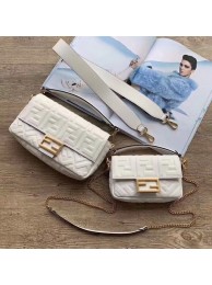 FENDI BAGUETTE Mini Shoulder Bag 8BS017 white JH08599sm27