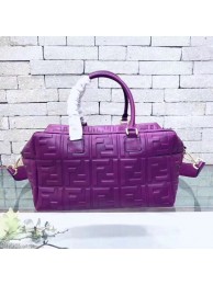 Fendi Boston Bag 8BL141A purple JH08573Kt71