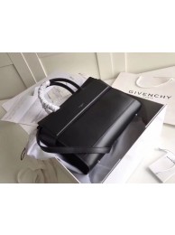 First-class Quality GIVENCHY Horizon leather shoulder bag 95828 black JH09047aF97