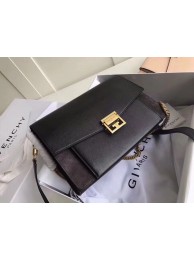 GIVENCHY GV3 medium leather shoulder bag 9741 black JH09046ta99