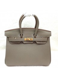 Hermes Birkin 25CM Tote Bag Original Leather H25 Gray JH01682lu18