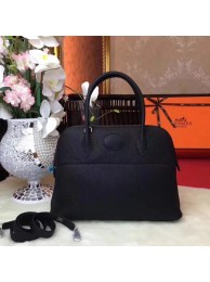 Hermes Bolide Original Togo leather Tote Bag HB31 Black JH01582yn71