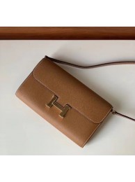 Hermes Constance to go mini Bag H4088 brown JH01203gM31
