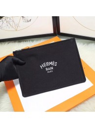 Hermes Cosmetic Bag H3700 Black JH01307JB76