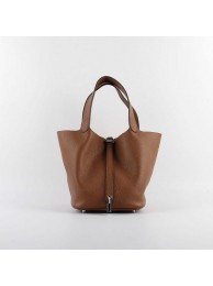 Hermes Picotin 18cm Bags togo Leather 8615 coffee JH01857NE93
