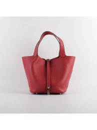 Hermes Picotin 18cm Bags togo Leather 8615 red JH01859eW69