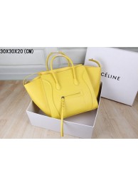 High Imitation 2015 Celine classic original leather 3341-1 yellow JH06531vF44