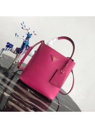 High Quality Imitation Prada Double Saffiano leather bag 1BA212 rose JH05442Cw85