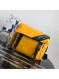 High Quality Replica Prada Nylon shoulder bag 1BL015 yellow JH05424lk70