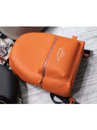 Imitation Dior Original Cowhide knapsack S0208 orange JH07545pd51
