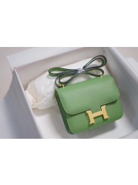 Imitation Hermes Constance Bag Togo Leather H9999 green JH01223Gp56