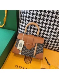 Imitation High Quality Goyard mini saigon tote bag 55632 brown JH06631dN21
