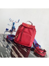 Imitation Prada original Leather backpack 1BZ035 red JH05276VJ28