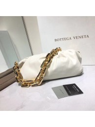 Knockoff Bottega Veneta Nappa lambskin soft Shoulder Bag 620230 White JH09236np74