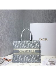 Knockoff SMALL DIOR BOOK TOTE Embroidered M1296-4 JH06973cF44