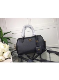 Luxury Prada Calf leather bag 1031 black JH05370vA83