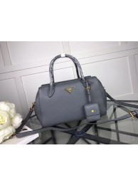 Luxury Prada Calf leather bag 1031 grey JH05369ze26