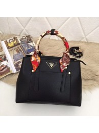 Prada Calf leather bag 5021 black JH05306Kn56