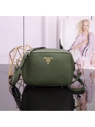 Prada Calf leather Shoulder Bag 1BH082 green JH05600xf55