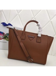 Prada Concept Leather handbag 1BA183 Brown JH05458hk64