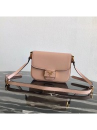Prada Embleme Saffiano leather bag 1BD217 pink JH05171Nc47