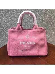 Prada Fabric Printed Tote 1BG439 pink JH05535DO87