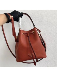 Prada Galleria Saffiano Leather Bag 1BE032 Dark Orange JH05197vp28