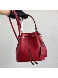 Prada Galleria Saffiano Leather Bag 1BE032 Red JH05195nK94