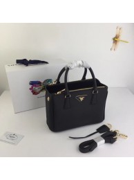 Prada Galleria Small Saffiano Leather Bag BN2316 black JH05336UI88