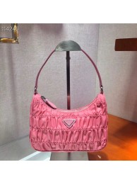 Prada Nylon and Saffiano leather mini bag 1NE204 pink JH05063ah31