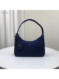 Prada Nylon tote bag 1NE515 blue JH05175aT90