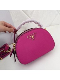Prada Odette Saffiano leather bag 1BH123 rose JH05339ll49
