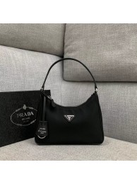 Prada Re-Edition nylon Tote bag 91204 black JH05147fo19