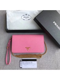 Prada Saffiano Leather Mini Bag 1HZ029 pink JH05472Pe30