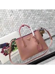 Prada saffiano lux tote original leather bag bn2756 pink JH05607kN56