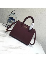 Prada saffiano lux tote original leather bag bn4458 Wine JH05590QV85