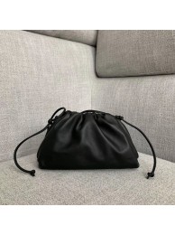 Replica Bottega Veneta Sheepskin Handble Bag Shoulder Bag 1189 black JH09316vJ33