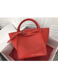 Replica Celine the big bag calf leather Tote Bag 183313 red JH06175an47