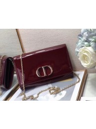 Replica Dior leather Clutch bag M9205 Burgundy JH07085Pg26