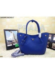 Replica Fashion 2015 Prada new model shopping bag 5008 blue JH05740Wi77