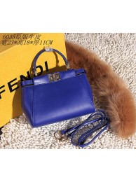 Replica Fashion Newest 2015 Fendi original leather 6035 blue JH08791BC48