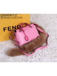 Replica Fendi tote bags calfskin leather 2350 cherry powder JH08772TH29
