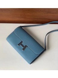 Replica Hermes Constance to go mini Bag H4088 blue JH01201bO20