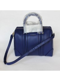 Replica Hot 2013 Givenchy Lucrezia Calfskin leather bag 59267 royal blue JH09108GC56