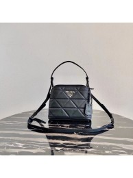 Replica Prada Spectrum small leather bag 1BA311 black JH04902ho28