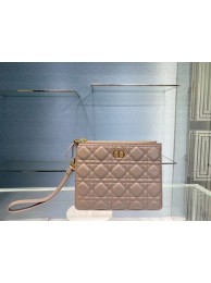 SMALL DIOR CARO DAILY POUCH S5085U pink JH06718rt58