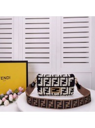 Top FENDI fabric bag F0904 black JH08508Oq54