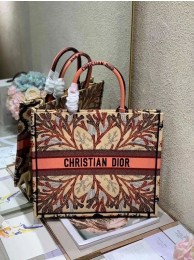 Top Imitation DIOR BOOK TOTE EMBROIDERED CANVAS BAG C1287-11 JH06948EE80