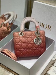 Top LADY DIOR MY ABCDIOR BAG Pink Gradient Cannage Lambskin M0538OS JH06738Oq54